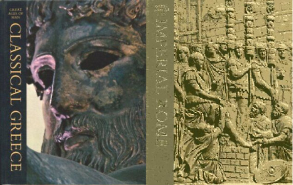 Moses Hadas C. M. Bowra - Classical Greece (Great Ages of Man S.) + Imperial Rome (Great ages of man) agol ( 2 kötet )