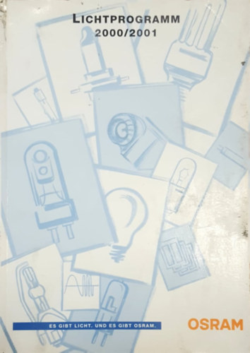 Lichtprogram 2000/2001 OSRAM (n�met nyelv� villanyk�rte katal�gus)