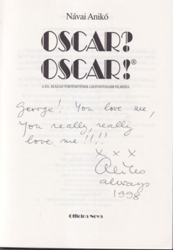 N�vai Anik� - Oscar? Oscar!  dedik�lt