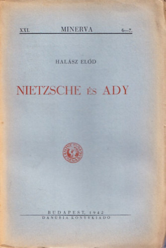 Halsz Eld - Nietzsche s Ady