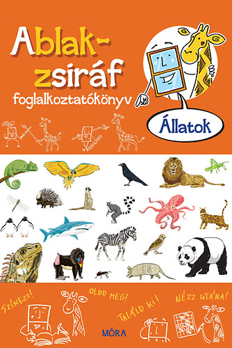 Ablak-zsirf foglalkoztatknyv - llatok