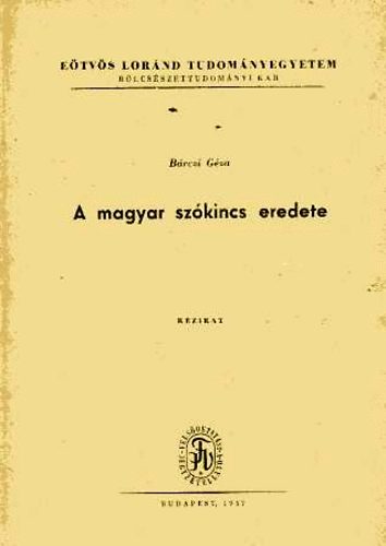Brczi Gza - A magyar szkincs eredete