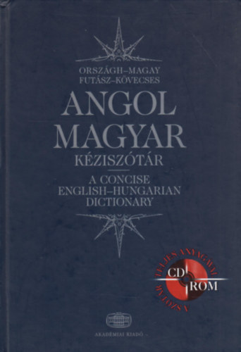 Futsz Dezs, Orszgh Lszl, Magay Tams Kvecses Zoltn - Angol-magyar kzisztr (CD mellklet nlkl)