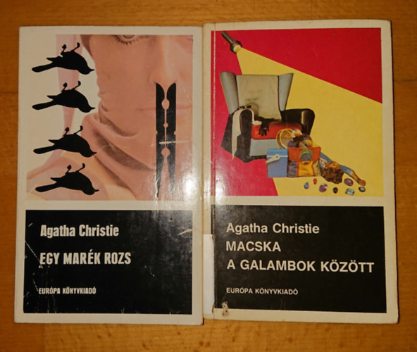 Agatha Christie - 2 krimi Agatha Christietl: Egy mark rozs, Macska a galambok kztt