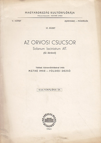 M�th�-F�ldesi - Az orvosi csucsor