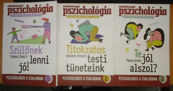 Kknyei Gyngyi, Purebl Gyrgy Trnok Zsanett - Szlnek lenni j! (1.) + Titokzatos testi tneteink (2.) + Te jl alszol? (3.)(3 ktet)