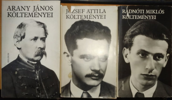 Jzsef Attila, Arany Jnos Radnti Mikls - Arany Jnos kltemnyei + Jzsef Attila kltemnyei + Radnti Mikls kltemnyei (3 ktet)