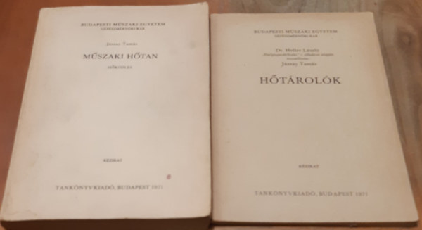 J�szay Tam�s - M�szaki h�tan (h�k�zl�s) + H�t�rol�k