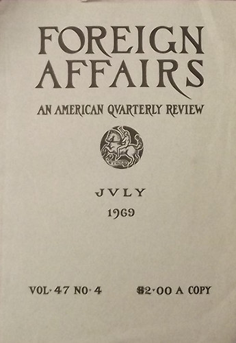 Robert  Blum (editor) - Cultural Affairs and Foreign Relations