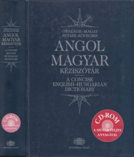 Magay Tam�s  Orsz�gh L�szl� (szerk.) - Angol-magyar k�zisz�t�r - A concise english-hungarian dictionary