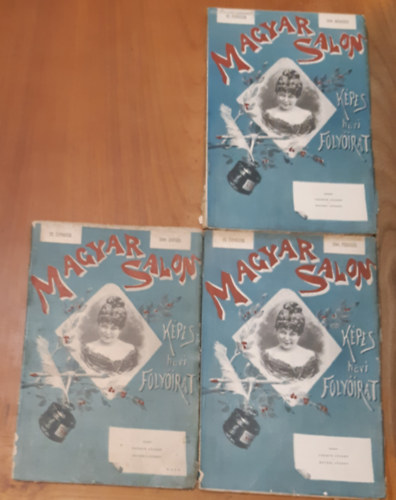 Fekete J�zsef - Hevesi J�zsef  (szerk.) - Magyar salon K�pes havi foly�irat VII. �vfolyam Janu�r - M�rczius