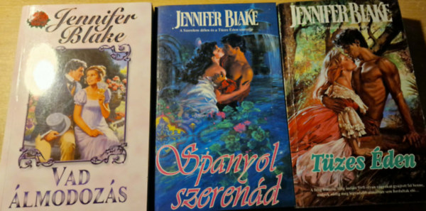 Jennifer Blake - 3 db Jennifer Blake könyvek.