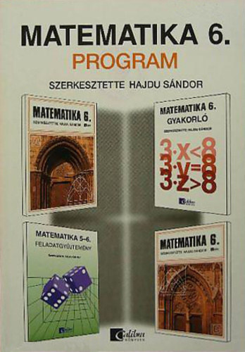Etal.; Czegl�dyn� - Matematika 6. Program