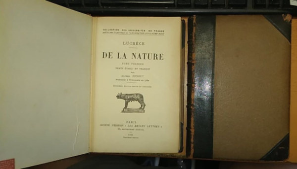 Lucréce - De la Nature I.-II. (2 kötet)