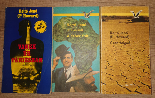 Rejt Jen - 3 kivl kalandregny Rejt Jentl: Csontbrigd, A fehr folt, Vanek r Prizsban