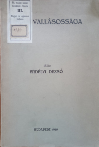 Erdlyi Dezs - Tompa vallsossga