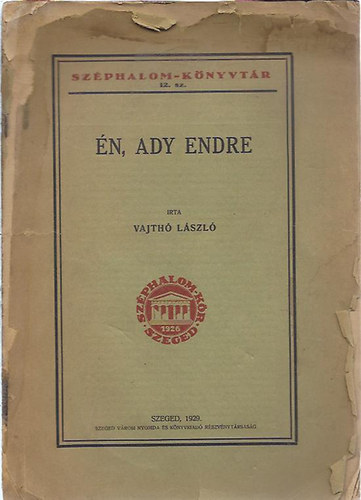 Vajth Lszl - n, Ady Endre