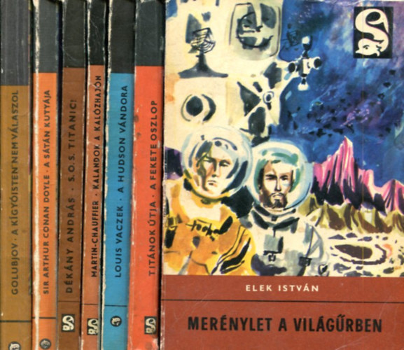 T�bb szerz� - 7 db Delfin k�nyv