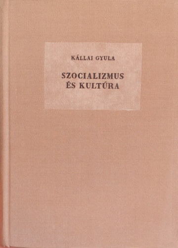 Kllai Gyula - Szocializmus s kultra