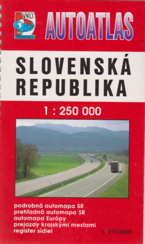 Autoatlas - Slovenská Republika 1:250000