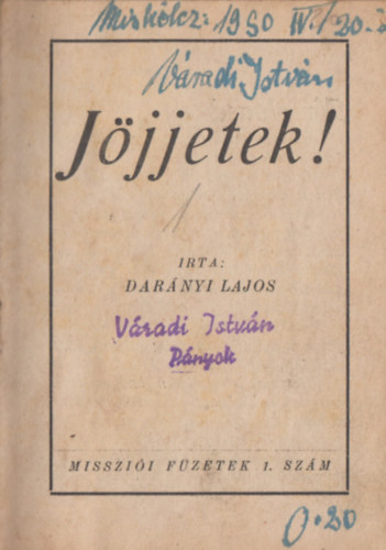 Darnyi Lajos - Jjjetek! (10 vallsi m egybektve)