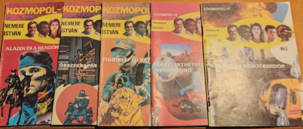 Nemere Istv�n - 5 db Kozmopol-9 f�zet, sz�rv�nysz�mok