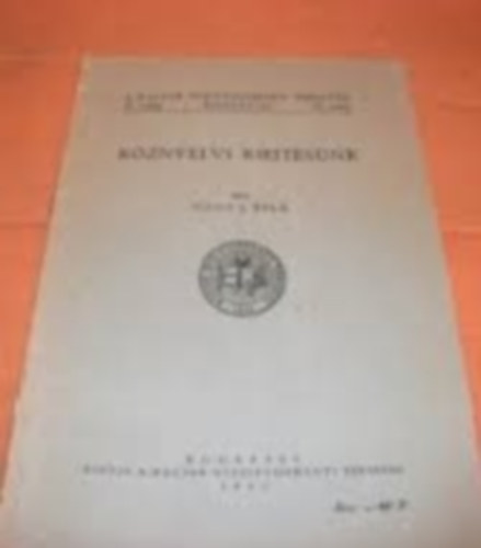 Nagy J. B�la - K�znyelvi kiejt�s�nk