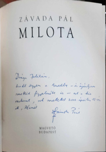 Z�vada P�l - Milota