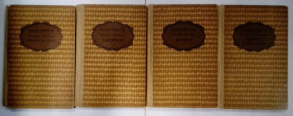 Alexij Okulov, Gorkij Maxim, Guy De Maupassant, Sas Ede, Alfred de Musset, B�r� Lajos Ambrus Zolt�n - 7 db. k�tet a Magyar k�nyvt�r sorozatb�l
