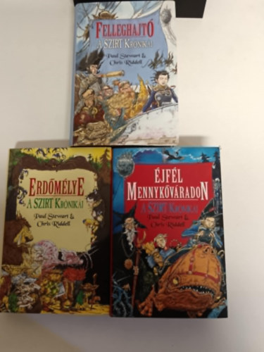 Paul- Riddell, Chris Stewart - A Szirt krniki 1.-3: jfl Mennykvradon,Erdmlye,Felleghajt