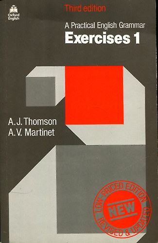 A.J.-Martinet, A.V. Thomson - Exercises 1. (A practical English grammar)
