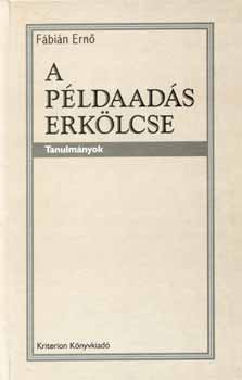 Fbin Ern - A pldaads erklcse - Tanulmnyok