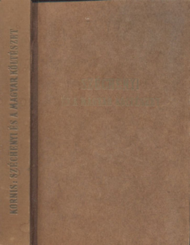 Kornis Gyula - Széchenyi és a magyar költészet