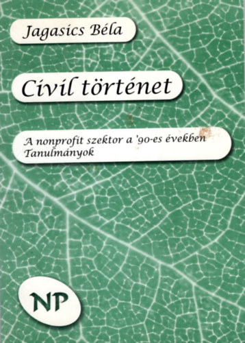 Jagasics Béla - Civil történet - A nonprofit szektor a '90 -es években - Tanulmányok