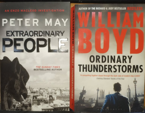 Peter May William Boyd - Extraordinary People + Ordinary Thunderstorms (2 ktet)