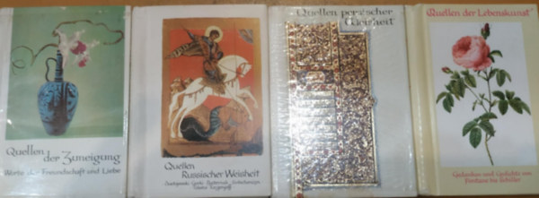 4 db Quellen der Zuneigung + Qquellen Russischer Weisheit + Quellen persischer Weisheit + Quellen der Lebenskunst