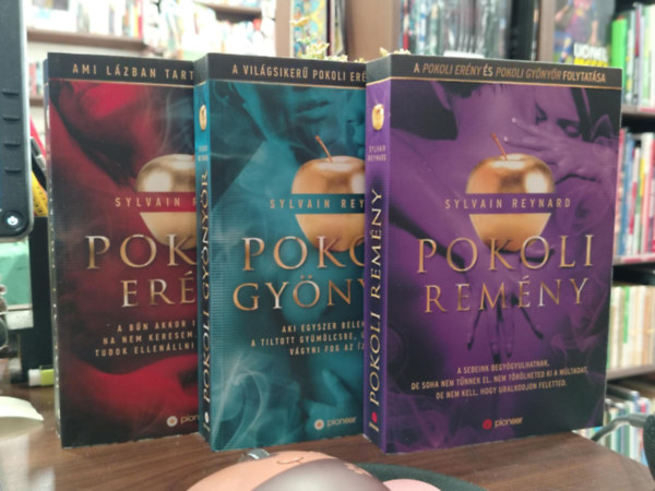 Sylvain Reynard - Pokoli erény . sorozat 1-3. Pokoli erény, Pokoli gyönyör, Pokoli remény