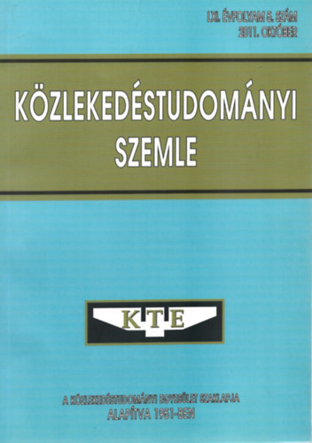 Kzlekedstudomnyi Szemle 2011. oktber