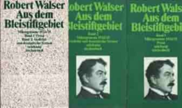 Robert Walser - Aus dem Bleistiftgebiet: Band 1-2