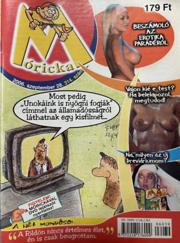 Móricka 314. szám - 2006. szeptember 28.