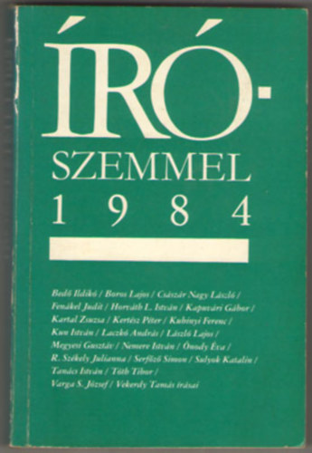 V�l: Ratzky Rita - �r�szemmel 1984