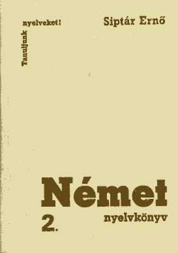 Siptr Ern - Nmet nyelvknyv 2.
