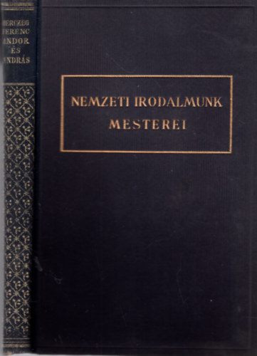 Herczeg Ferenc - Andor �s Andr�s. Budapesti t�rt�net.