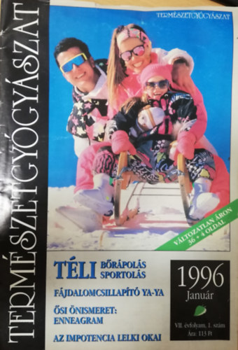 TermészetGyógyászat magazin 1996. VII. évfolyam 1. szám Január
