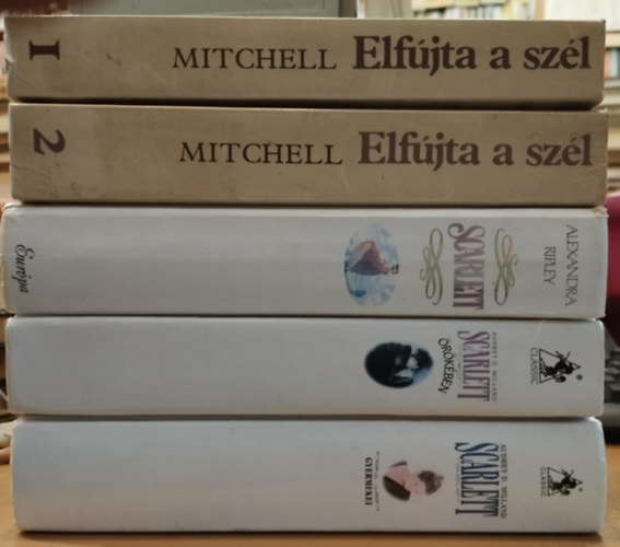Audrey D. Milland, Alexandra Ripley Margaret Mitchell - 5 db Elfújta: Elfújta a szél 1-2. (I-II.) + Scarlett + Scarlett örökében + Scarlett gyermekei