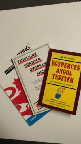 Dr. Szenczi Mikl�s Szenczi Mikl�s - Tanuljunk k�nnyen gyorsan angolul! + Starting English + Egyperces angol tesztek ( 3 k�tet )