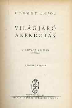 Gyrgy Lajos - Vilgjr anekdotk