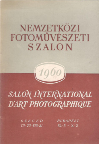 Nemzetközi Fofoművészeti Szalon 1960