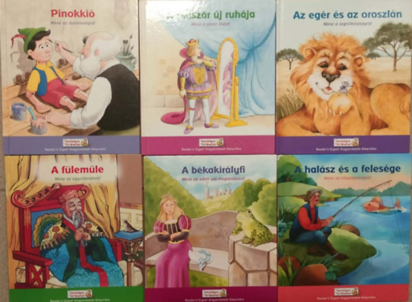 T�bb szerz� - Reader's Digest Kisgyermekek K�nyvt�ra k�nyvcsomag 6db