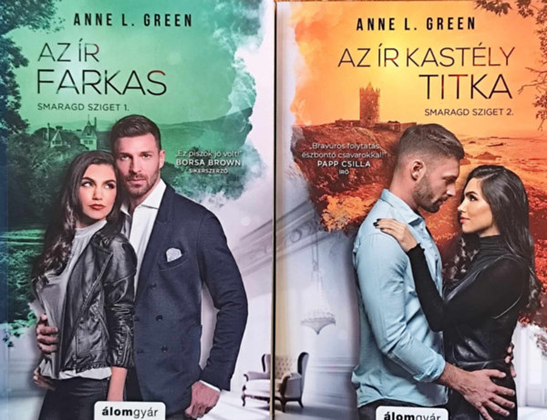 Anne L. Green - Smaragd sziget 1-2.: Az �r farkas + Az �r kast�ly titka (2 k�tet)